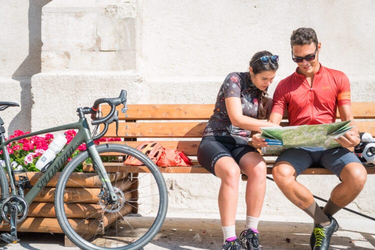 DoGa fietspad Dolomiti Garda kaart