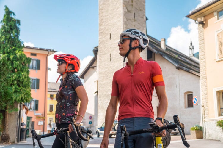 DoGa fietspad Dolomiti Garda Italiaans dorpje