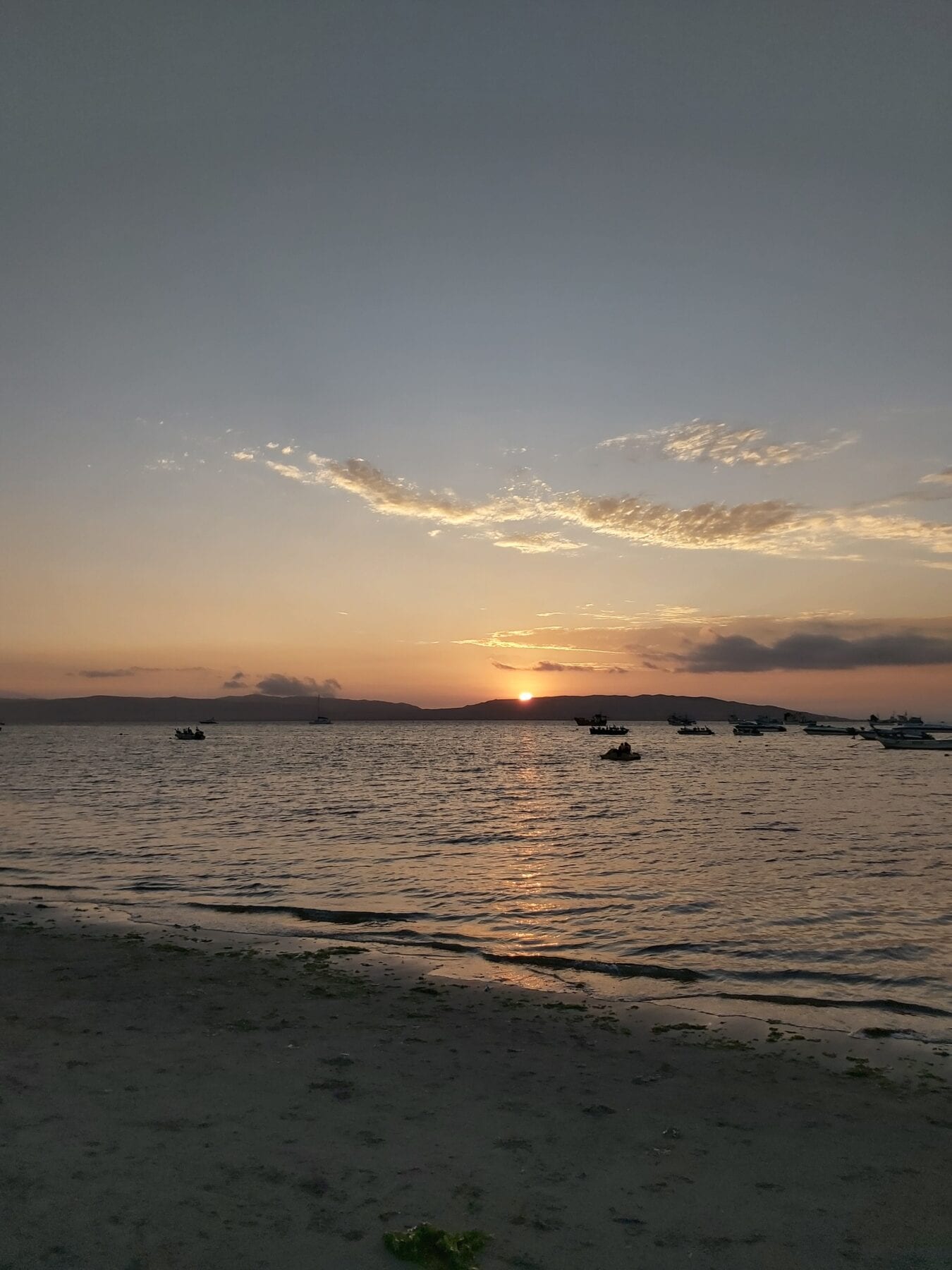 Zonsondergang Paracas