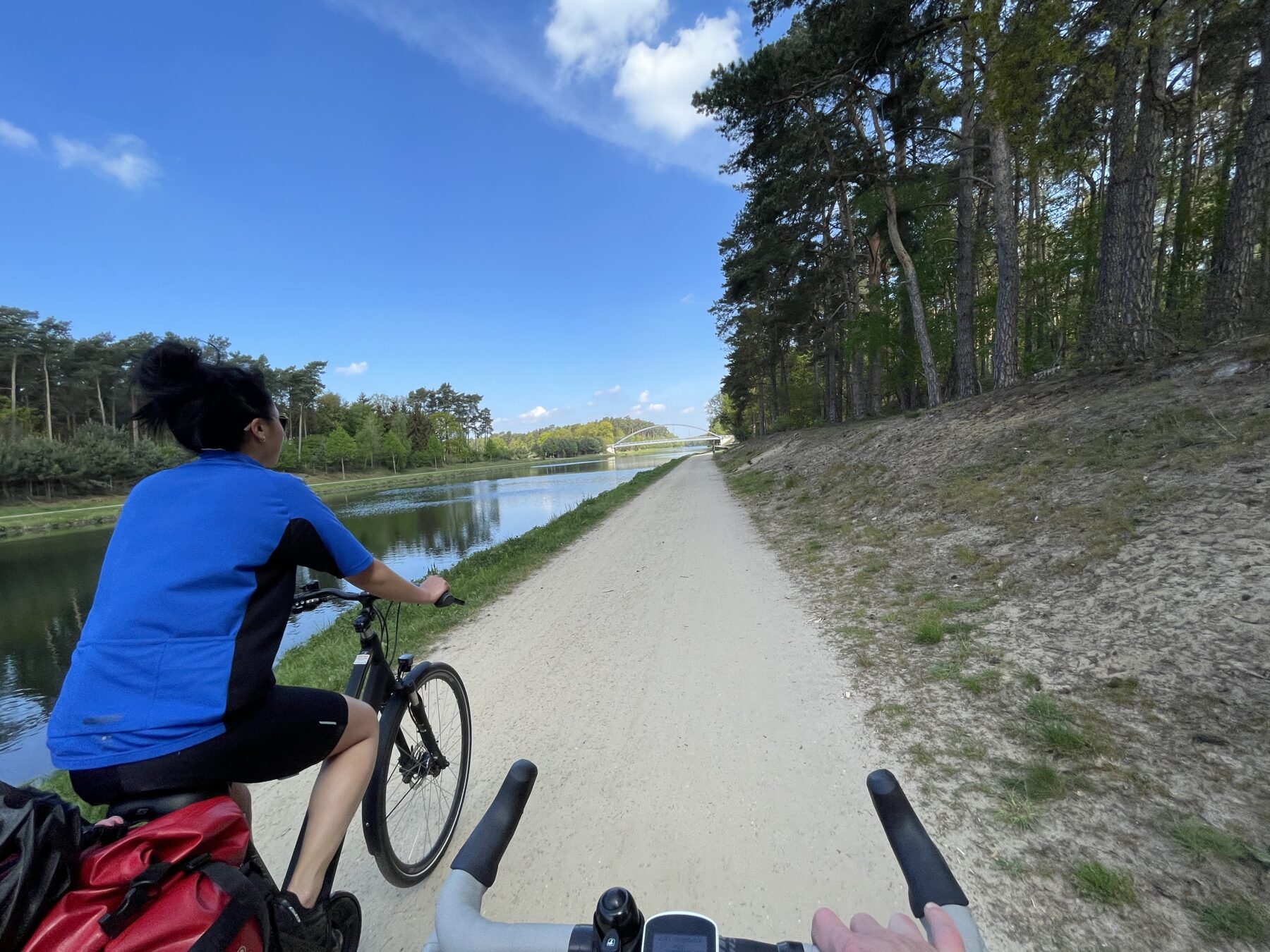 Fietsen langs het Mittelland kanaal