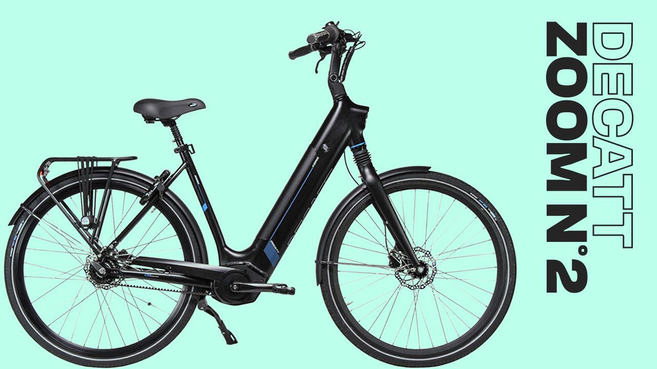 Decatt Zoom is de nummer 5 in onze top 10 beste elektrische fietsen