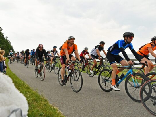 Fietselfstedentocht door Friesland