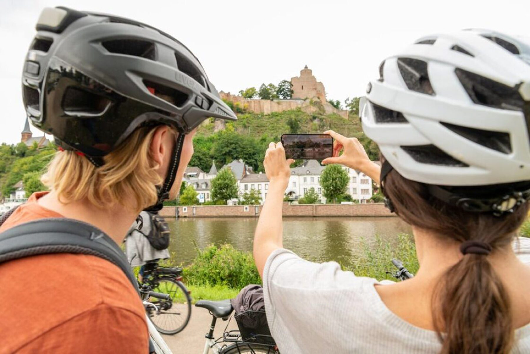 Audiotour tijdens fietsen langs de Moezel