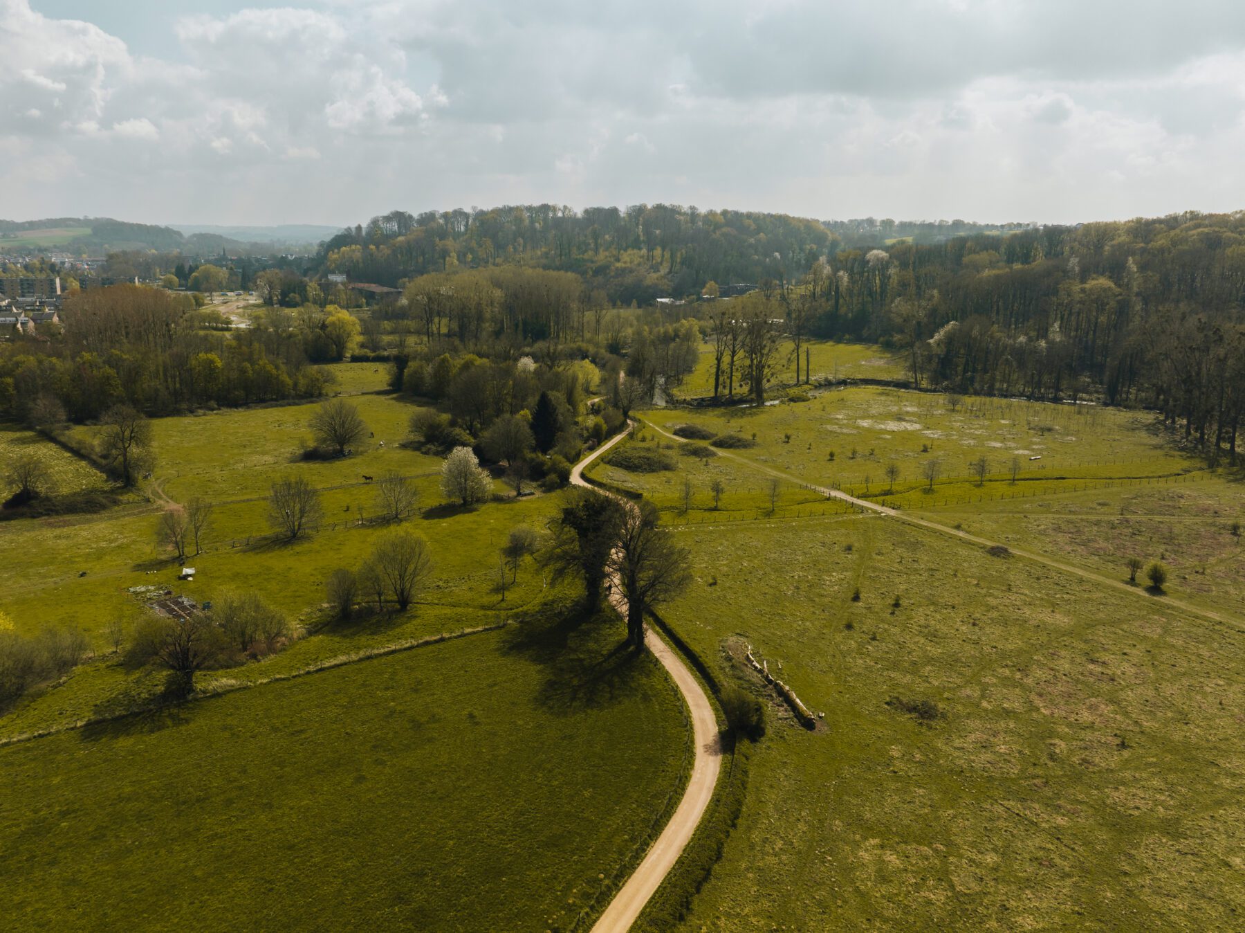 Glooiende fietsroute in Zuid-Limburg