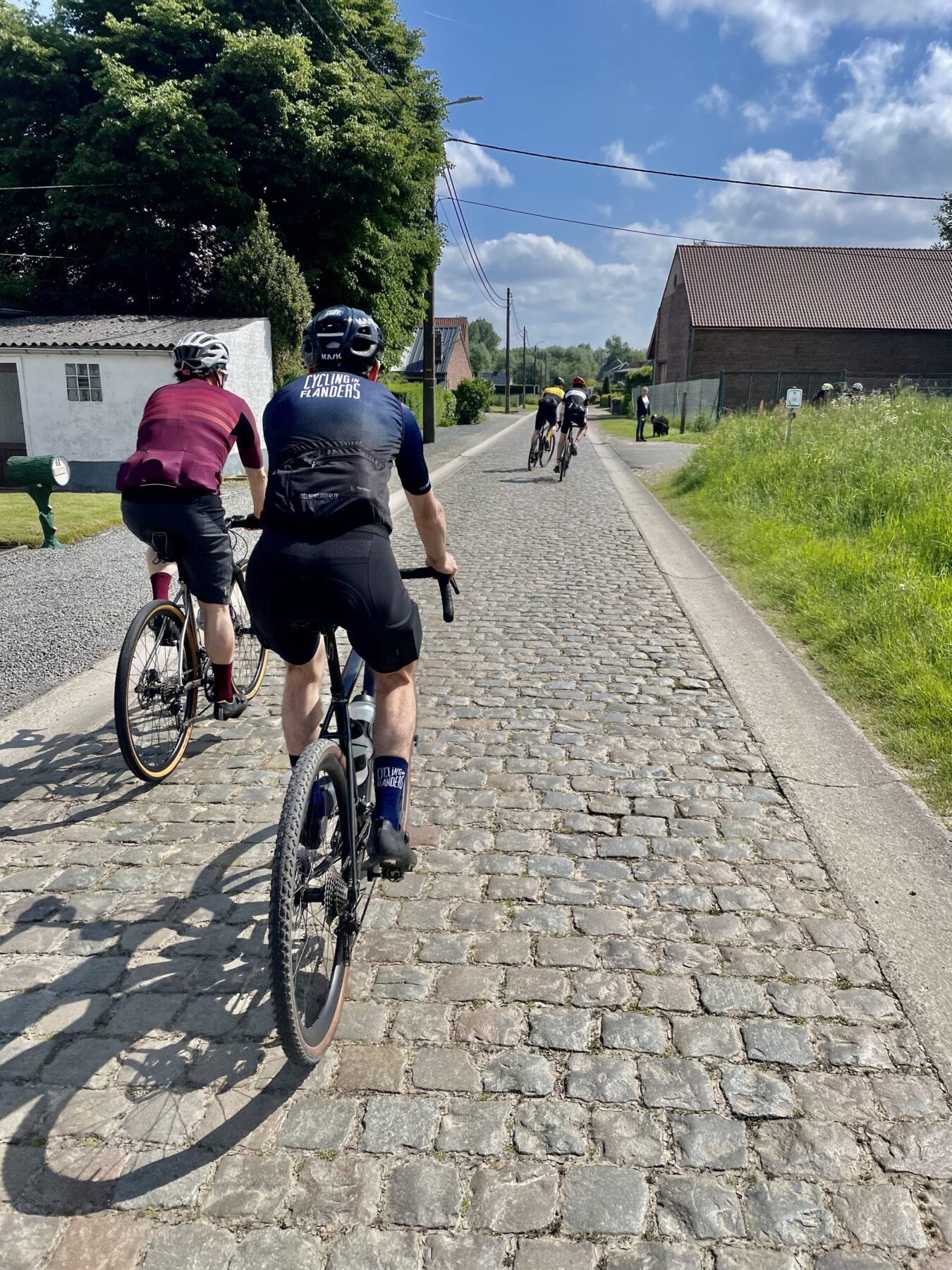 Geuze Gravelroute kasseien