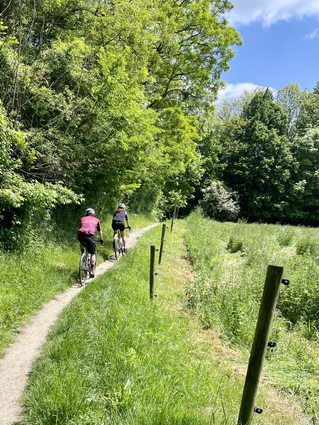 Geuze Gravelroute smalle strook 1