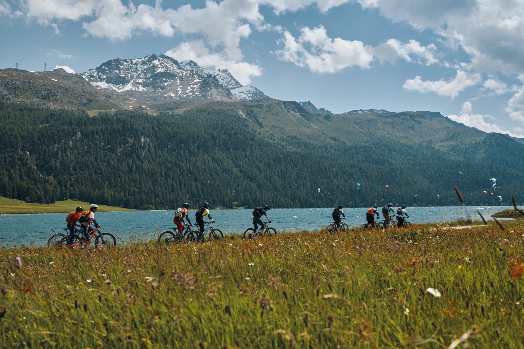Gravelbike Engadin - Zwitserland - 100% women cycling