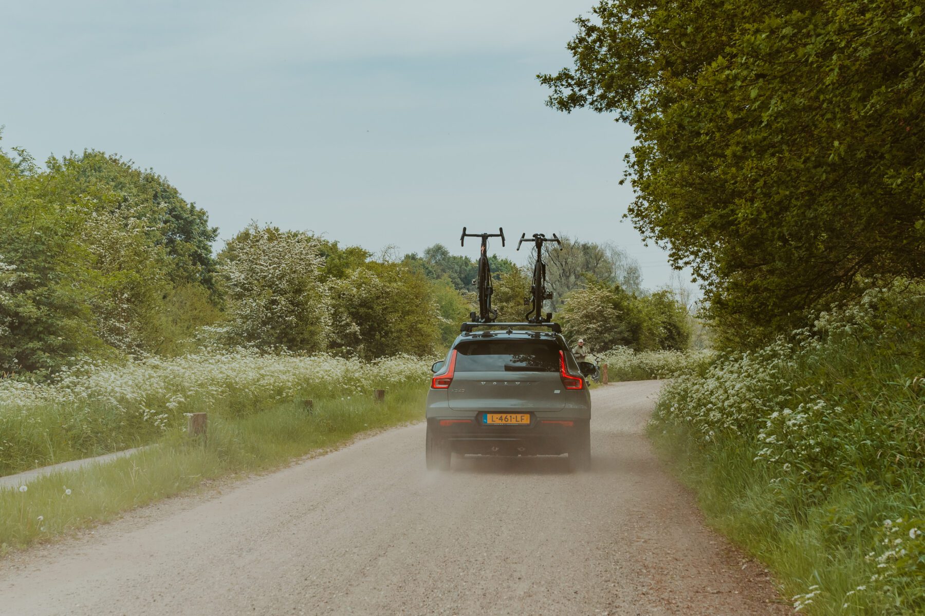 Thule ProRide tijdens het rijden