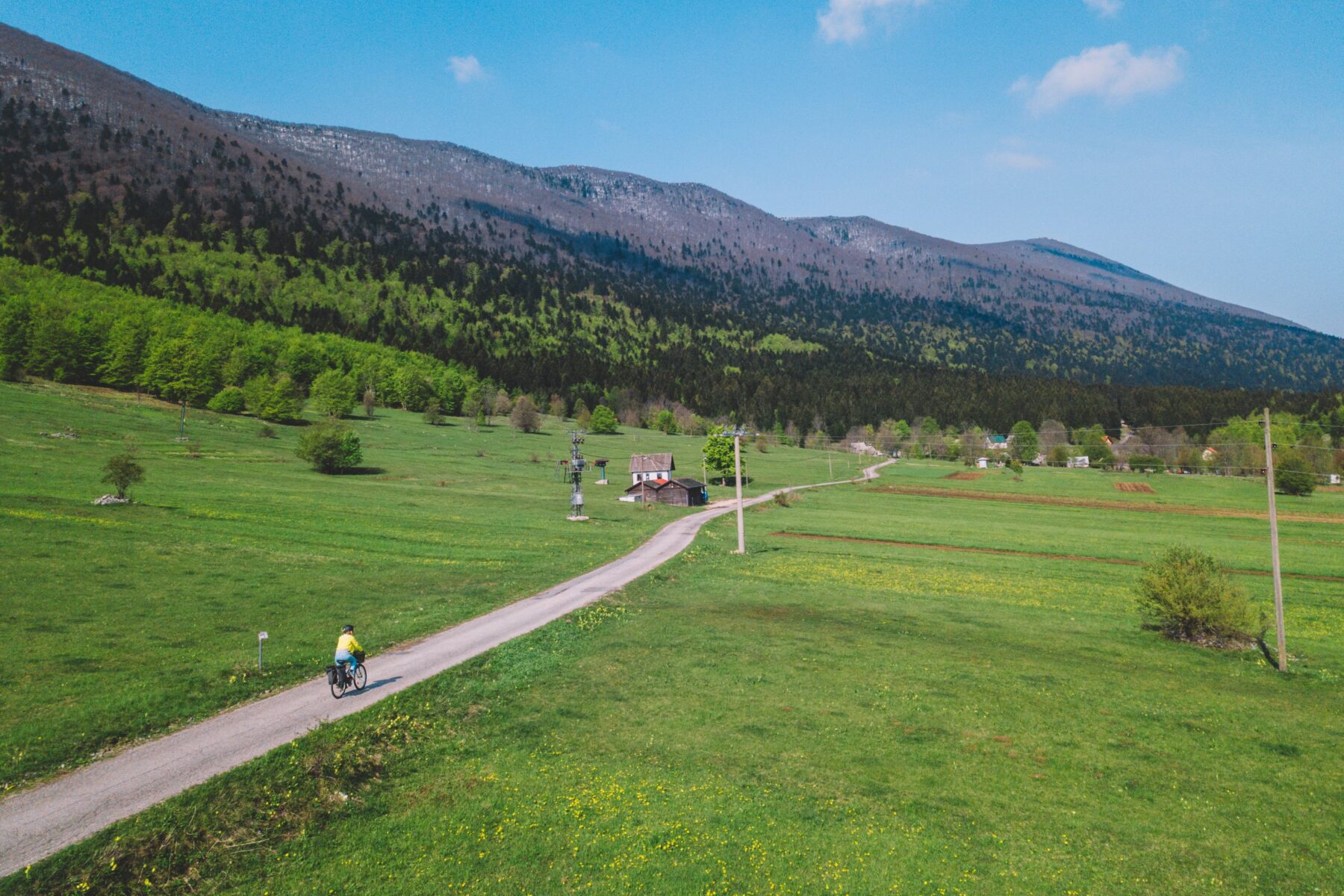 Fietsen door de binnenlanden van Kroatië