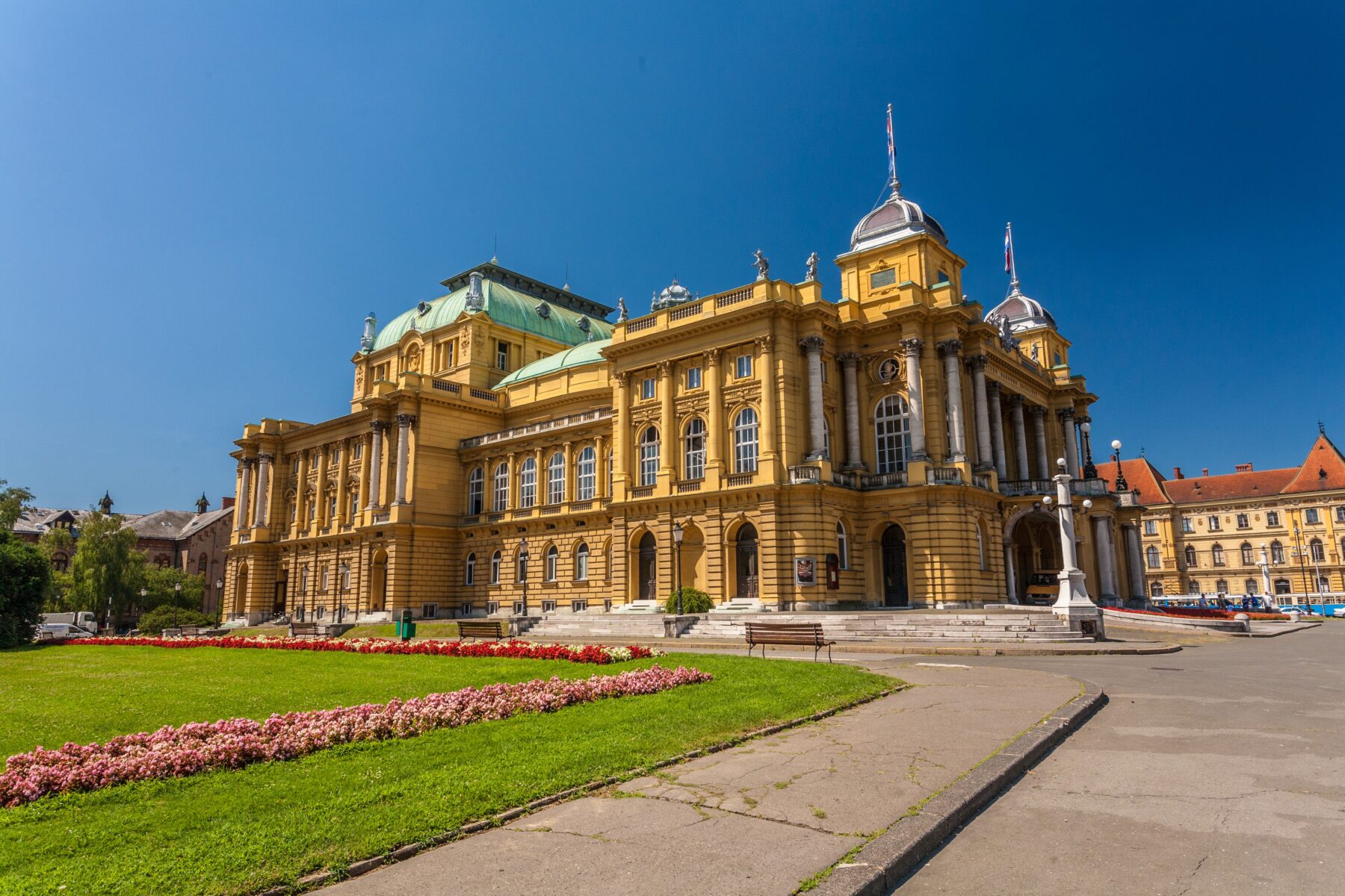 Zagreb Nationaal Theater Kroatië