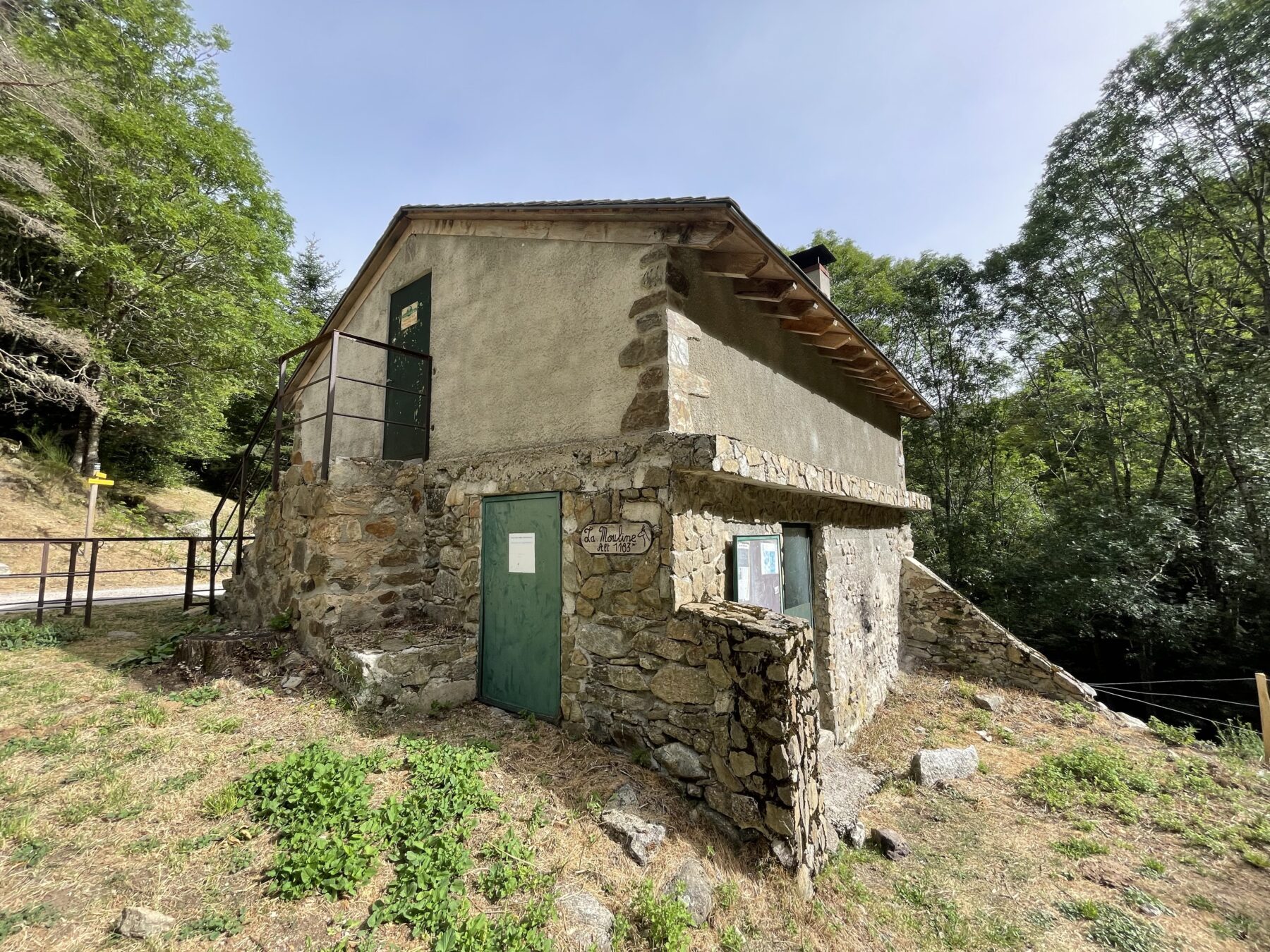 Refuge opweg naar Canigou