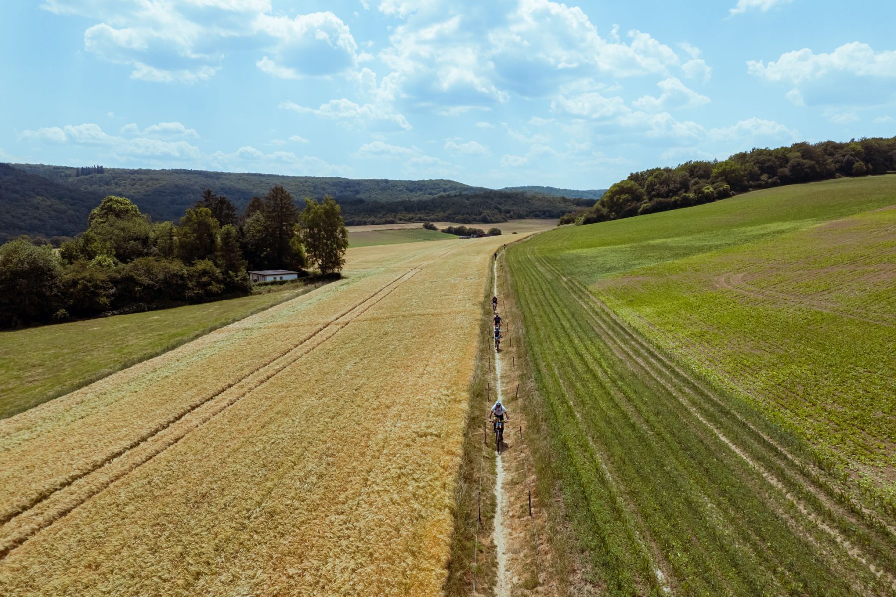 The Bike Trophy route door Ardennen