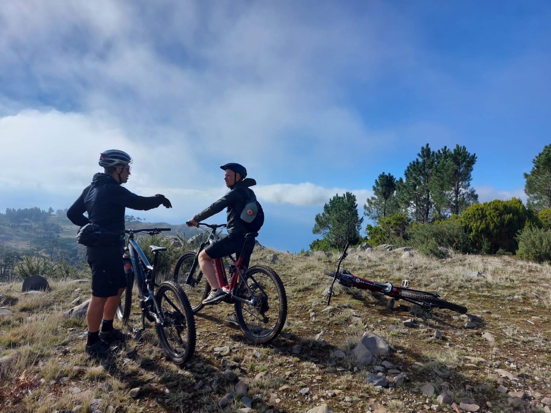 Met gids mountainbiken op madeira