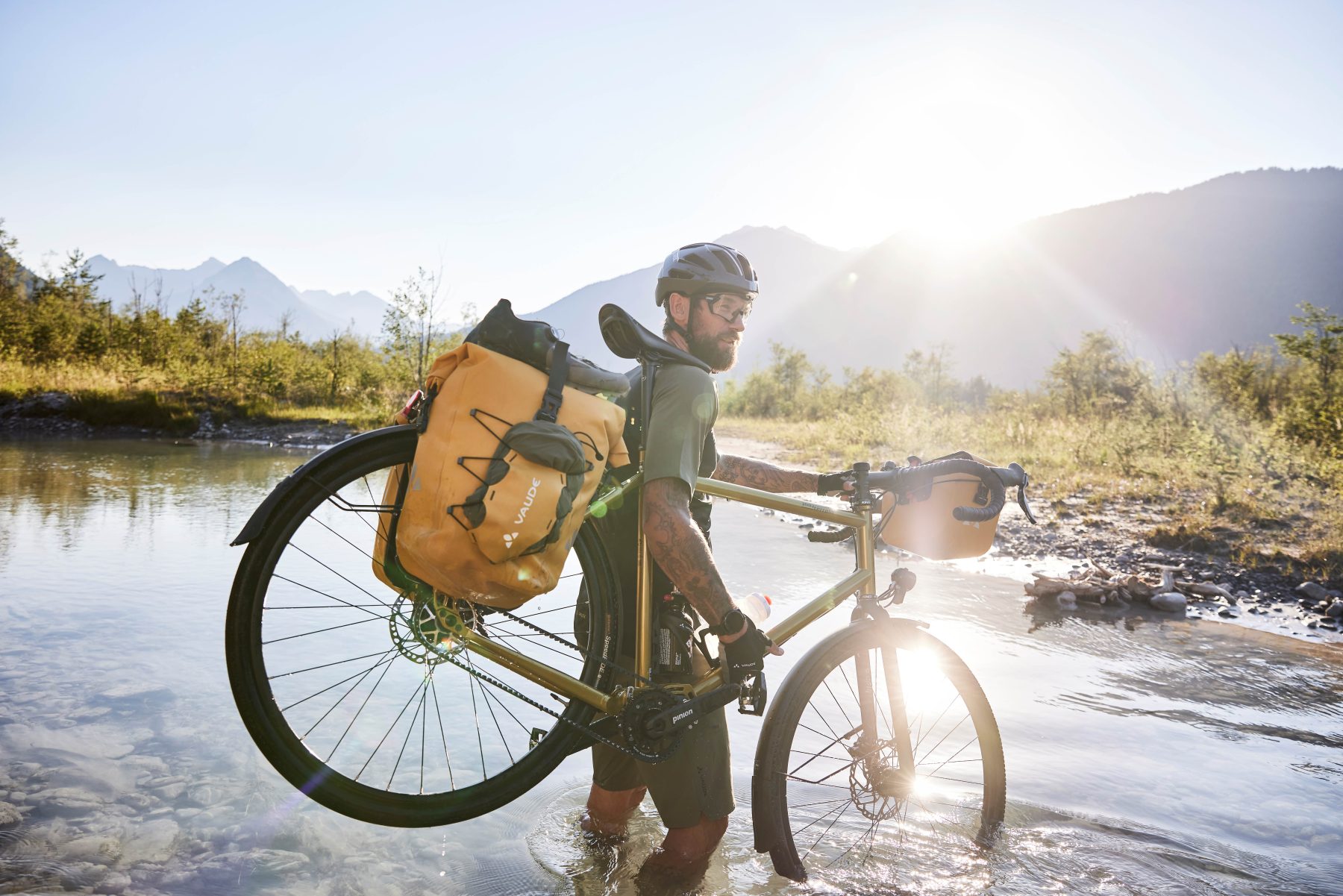 Vaude waterdichte fietstas