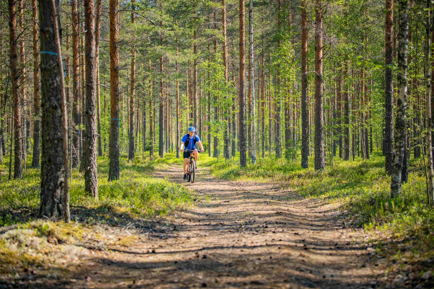 MOUNTAIN BIKING AT PUNKAHARJU