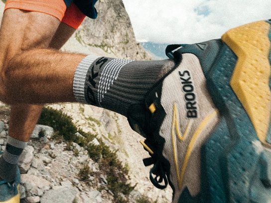 Brooks Caldera 8 uphill