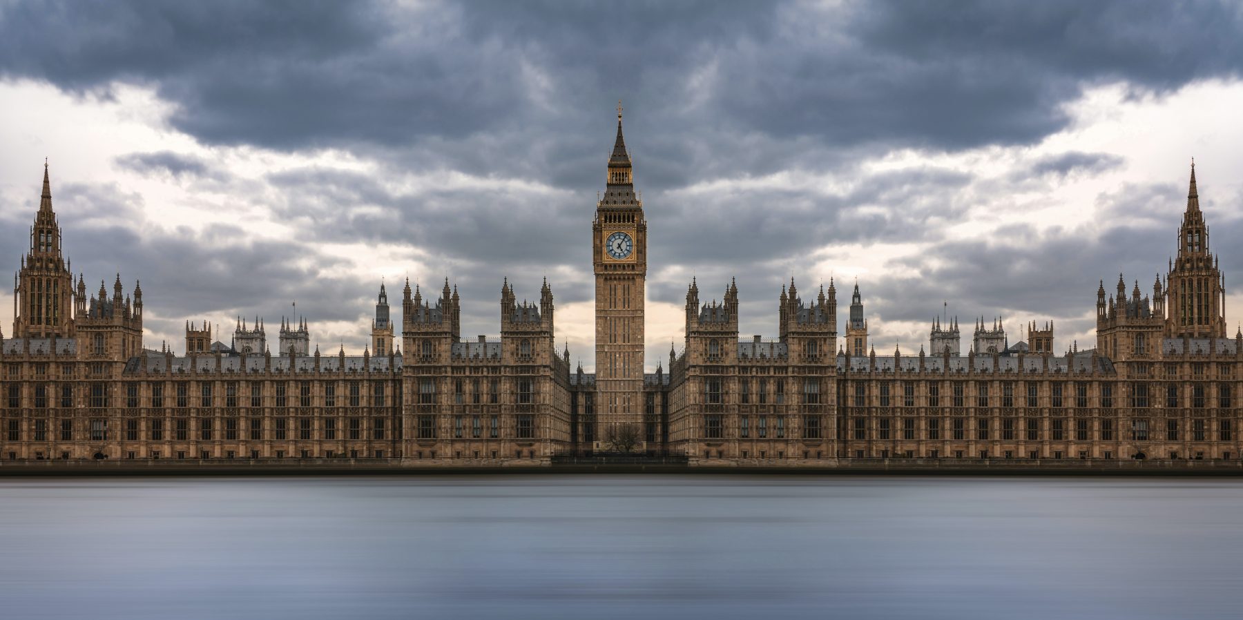 Uitzicht op de Big Ben in Londen.