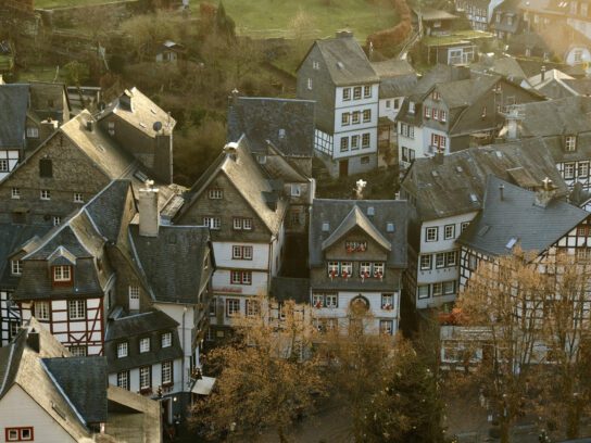 Monschau is één van de mooiste dorpen van Duitsland