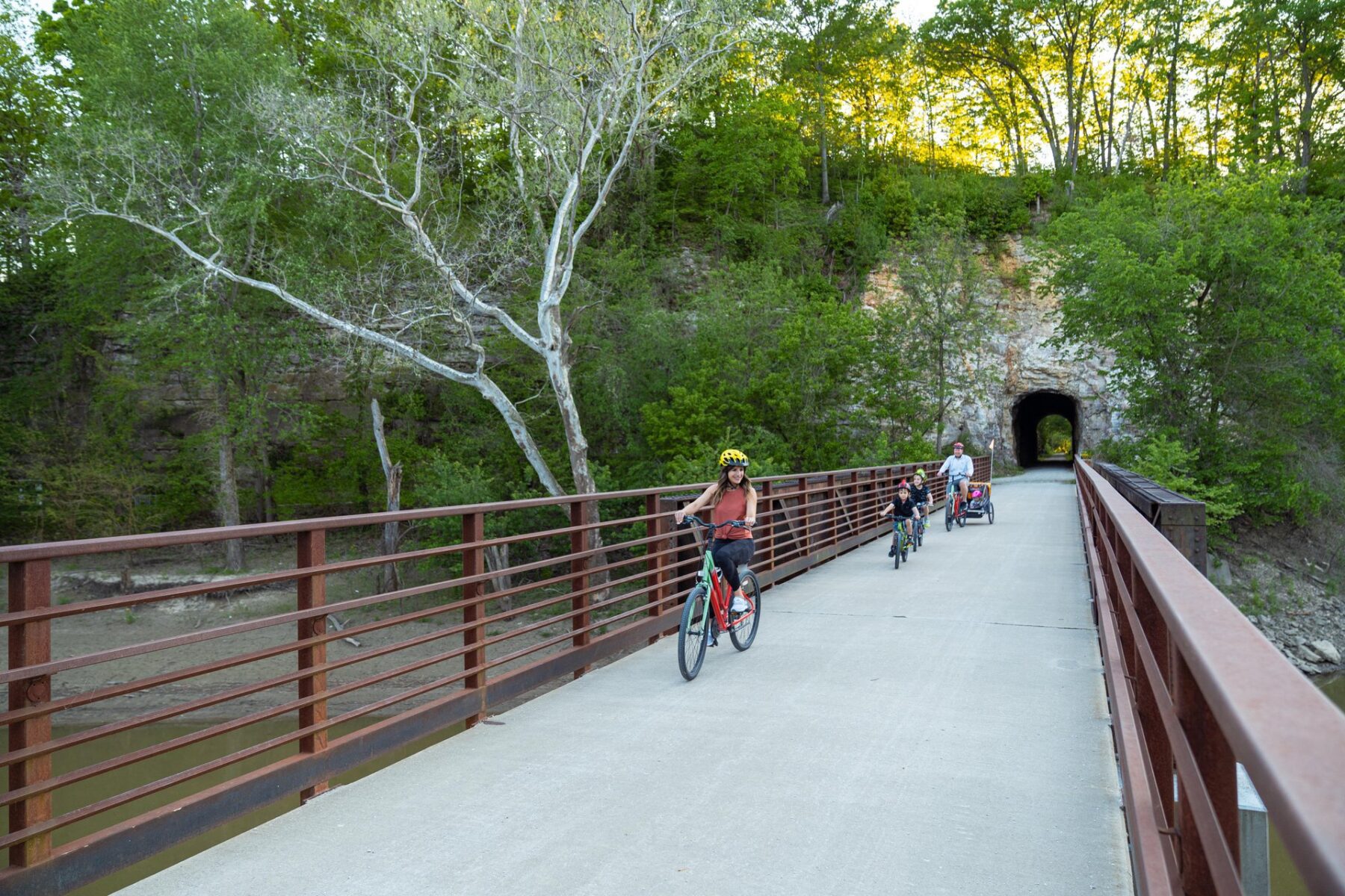 Fietsen in het Amerikaanse zuiden is een waar genot