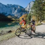 Biken am Langbathsee