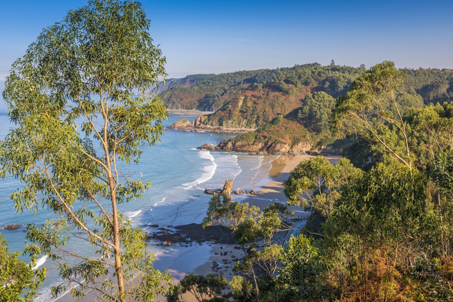 Playa de Aguilar vanuit Mirador Aguilar