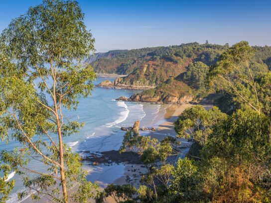 Playa de Aguilar vanuit Mirador Aguilar